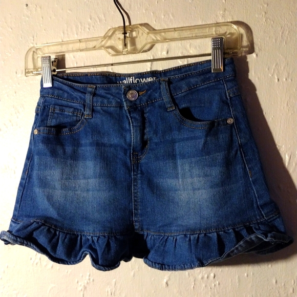 Wallflower girl, jean mini skirt - Picture 1 of 6
